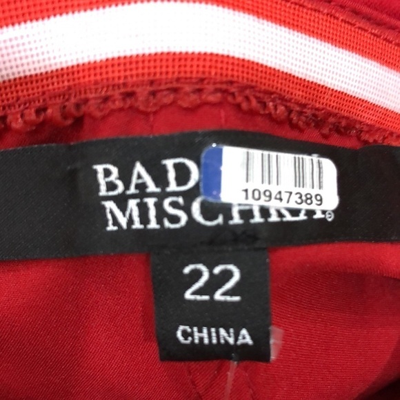 NWT Badgley Mischka Beauty in A Bottle Gown Formal Dress Red Size 22 Strapless - Picture 4 of 8